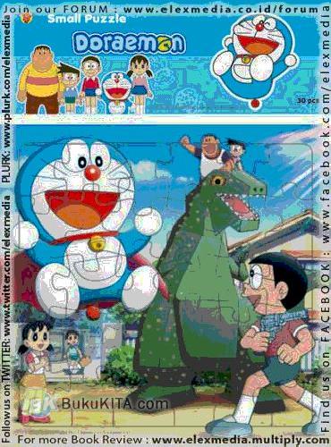 Cover Buku Puzzle Kecil Doraemon : PKDM 5