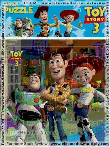 Cover Buku Puzzle Kecil : Toy Story (PKTS 1)