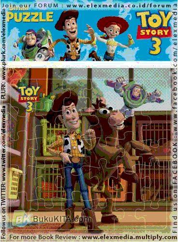 Cover Buku Puzzle Kecil : Toy Story (PKTS 12)