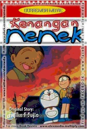 Cover Buku Doraemon Movie : Kenangan Nenek