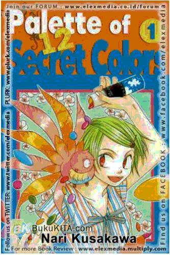 Cover Buku Palette of 12 Secret Colors 1