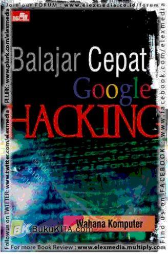 Cover Buku Belajar Cepat Google Hacking