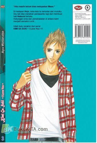 Cover Belakang Buku Kimi Ga Suki I Love You 3