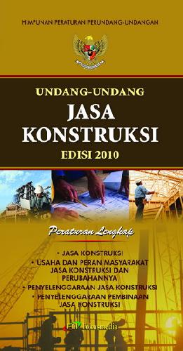 Cover Buku Undang-Undang Jasa Konstruksi Edisi 2010