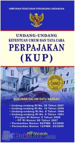 Cover Buku Undang-Undang Ketentuan Umum dan Tata Cara Perpajakan (KUP)