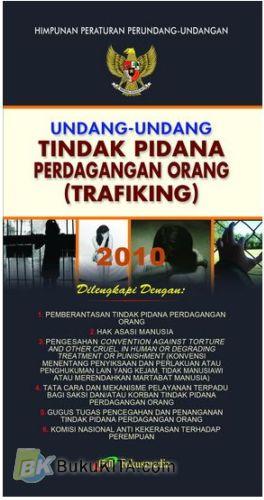 Cover Buku Undang-Undang Tindak Pidana Perdagangan Orang