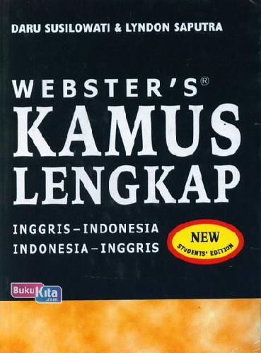 Cover Buku WEBSTER`S KAMUS LENGKAP INGGRIS-INDONESIA:INDONESIA-INGGRIS (HVS,Soft Cover) 