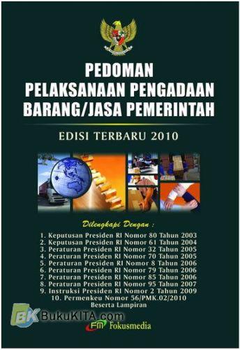 Cover Pedoman pelaksanaan Pengadaan Barang/Jasa Pemerintah (Edisi Terbaru 2010)