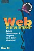 Cover Buku Cara Mudah Belajar Berkreasi Web di Situs Internet