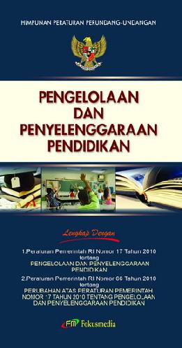 Cover Buku Pengelolaan dan Penyelenggaraan Pendidikan