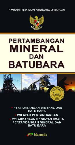 Cover Buku Pertambangan Mineral dan Batubara (Terbaru 2010)