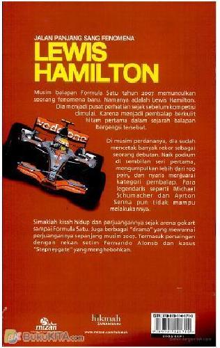 Cover Buku Lewis Hamilton : Pembalap F1 Kulit Hitam Pertama