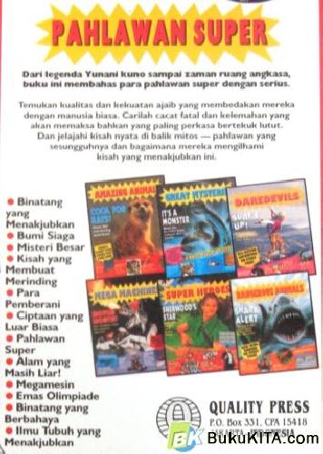 Cover Belakang Buku YOUNG TELEGRAPH: PAHLAWAN SUPER