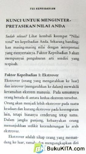 Cover Belakang Buku TES KEPRIBADIAN(SELF-SCOR PERSONLTY TEST)
