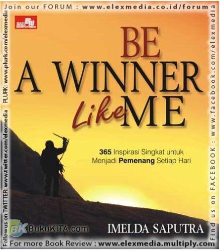 Cover Buku Be a Winner Like Me