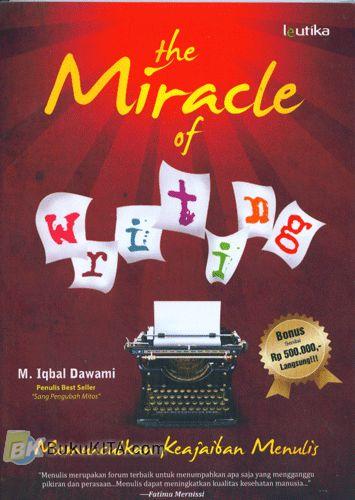 Cover Buku The Miracle of Writing