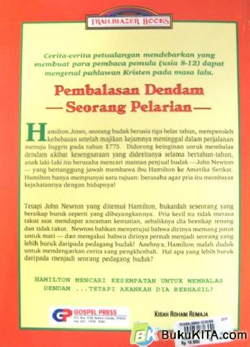 Cover Belakang Buku TRAILBLAZER: PEMBALASAN DENDAM SEORANG PELARIAN