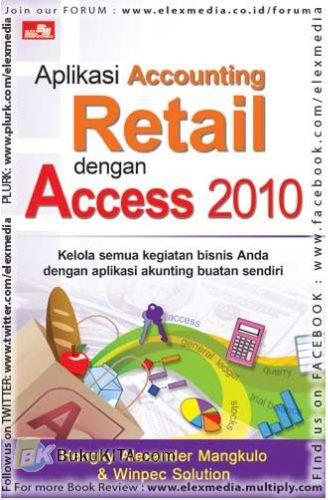Cover Buku Aplikasi Accounting Retail dengan Access 2010