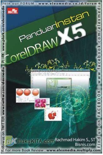 Cover Buku Panduan Instan CorelDRAW X5