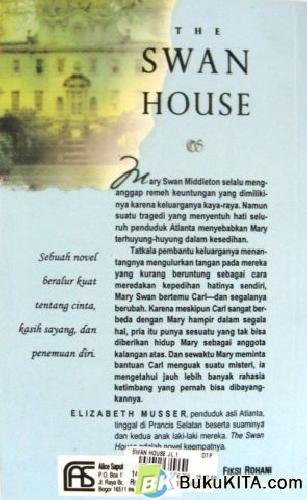 Cover Belakang Buku SWAN HOUSE JILID 1