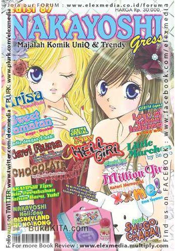 Cover Buku Nakayoshi 87 Th 2010