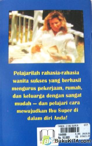 Cover Belakang Buku TANDA-TANDA IBU SUPER