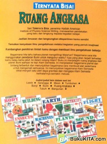 Cover Belakang Buku TERNYATA BISA: RUANG ANGKASA