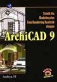 Cover Buku Teknik Jitu Modelling dan Foto Rendering Realistik dengan ArchiCAD 9