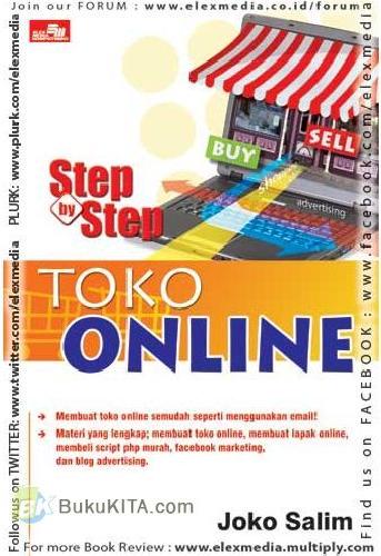 Cover Buku Step by Step Toko Online