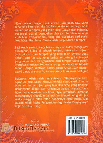 Cover Belakang Buku Hijrah (Rahasia Sukses Rasulullah Saw)