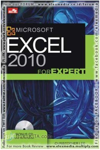 Cover Buku Microsoft Excel 2010 for Expert