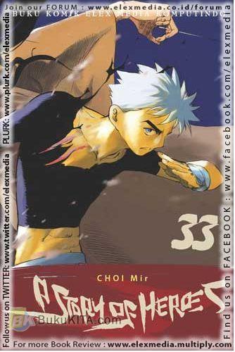 Cover Buku A Story of Heroes 33