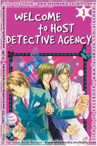 Cover Buku Welcome to Host Detective Agency 01