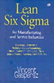 Cover Buku Lean Six Sigma for Manufacturing and Service Industries
