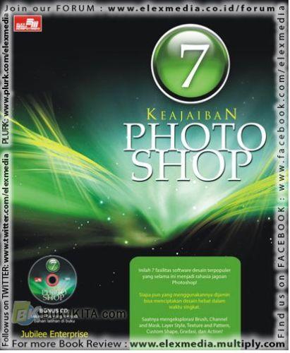 Cover Buku 7 Keajaiban Photoshop