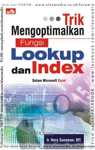 Cover Buku Trik Mengoptimalkan Fungsi Lookup dan Index