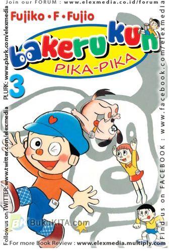 Cover Buku Bakeru Kun Pika Pika 03