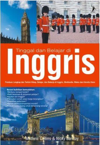 Cover Buku Tinggal dan Belajar di Inggris