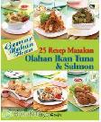 Cover Buku Gemar Makan Ikan : 25 Resep Masakan Olahan Ikan Tuna dan Salmon