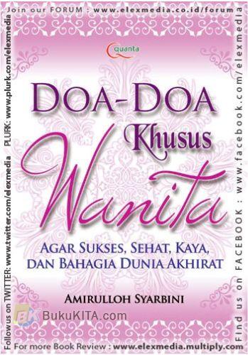 Cover Buku Doa-doa Khusus Wanita