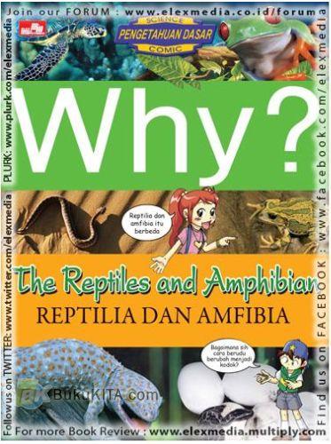 Cover Buku Why? Reptile & Amphibian