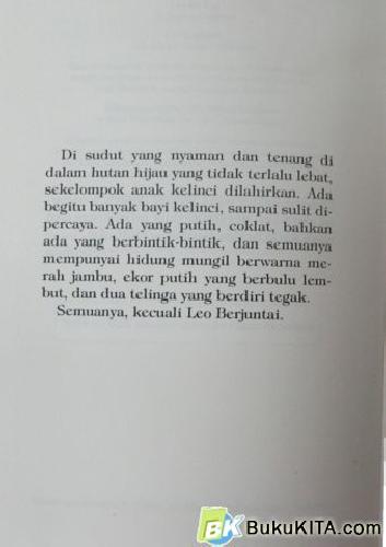 Cover Belakang Buku SERENDIPITY LEO SI TELINGA BERJUNTAI 1