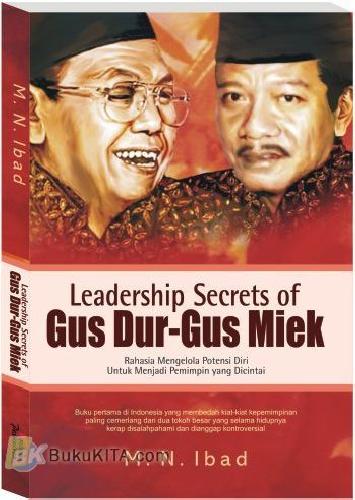 Cover Buku Leadership Secrets Of Gus Dur - Gus Miek