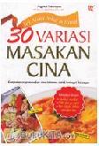 Cover Buku Seri Menu Sehat & Hemat : 30 Variasi Masakan Cina