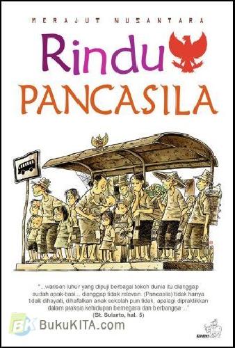 Cover Buku Merajut Nusantara - RINDU PANCASILA