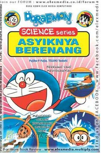 Cover Buku Doraemon-Asyiknya Berenang
