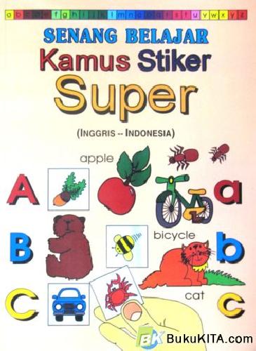 Cover Buku SENANG BELAJAR KAMUS STIKER SUPER 