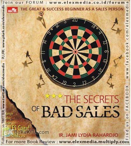 Cover Buku The Secrets of Bad Sales