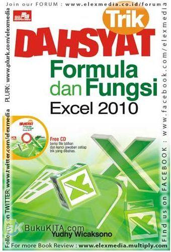Cover Buku Trik Dahsyat Formula & Fungsi Excel 2010