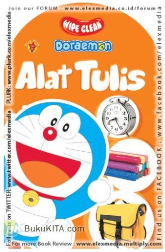 Cover Buku Wipe Clean Doraemon : Alat tulis
